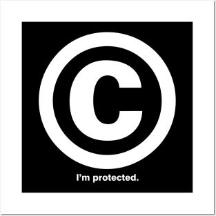 Copyright Symbol Posters and Art